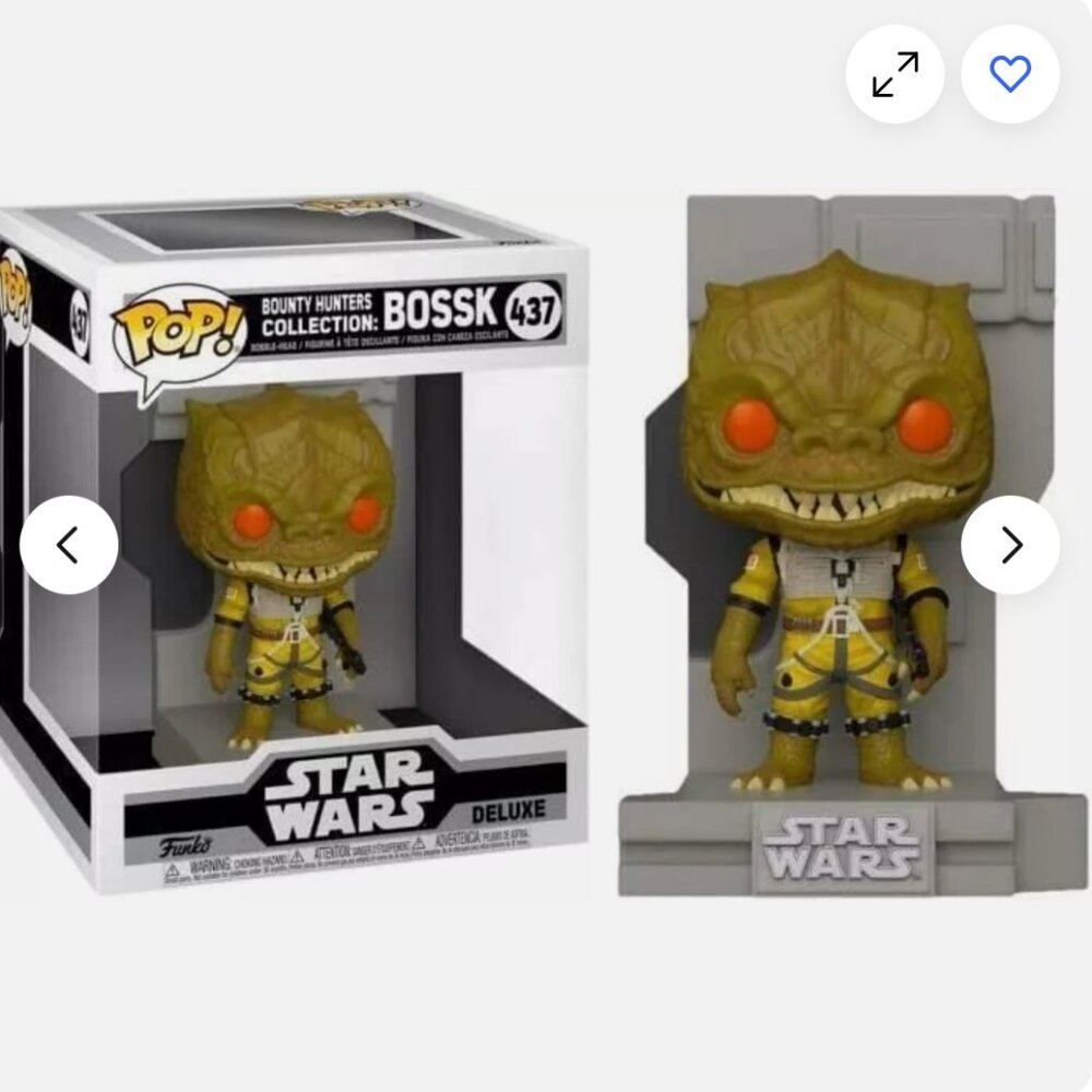 NWT - Bossk Funko Pop #437 Star Wars